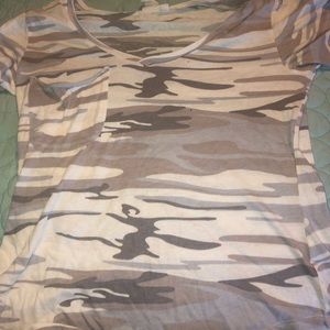 A camo shirt